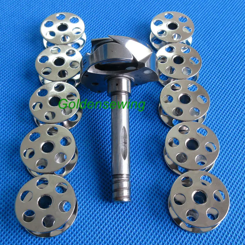 Для JUKI LU-563 1508 1510 1560 Big ROTARY HOOK + 10 Bobbins | Дом и сад