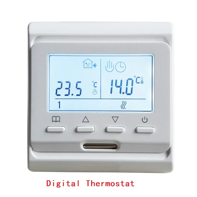 Программируемый термостат для теплого пола 220 В 16 А|warm floor thermostat|infrared thermostatdigital