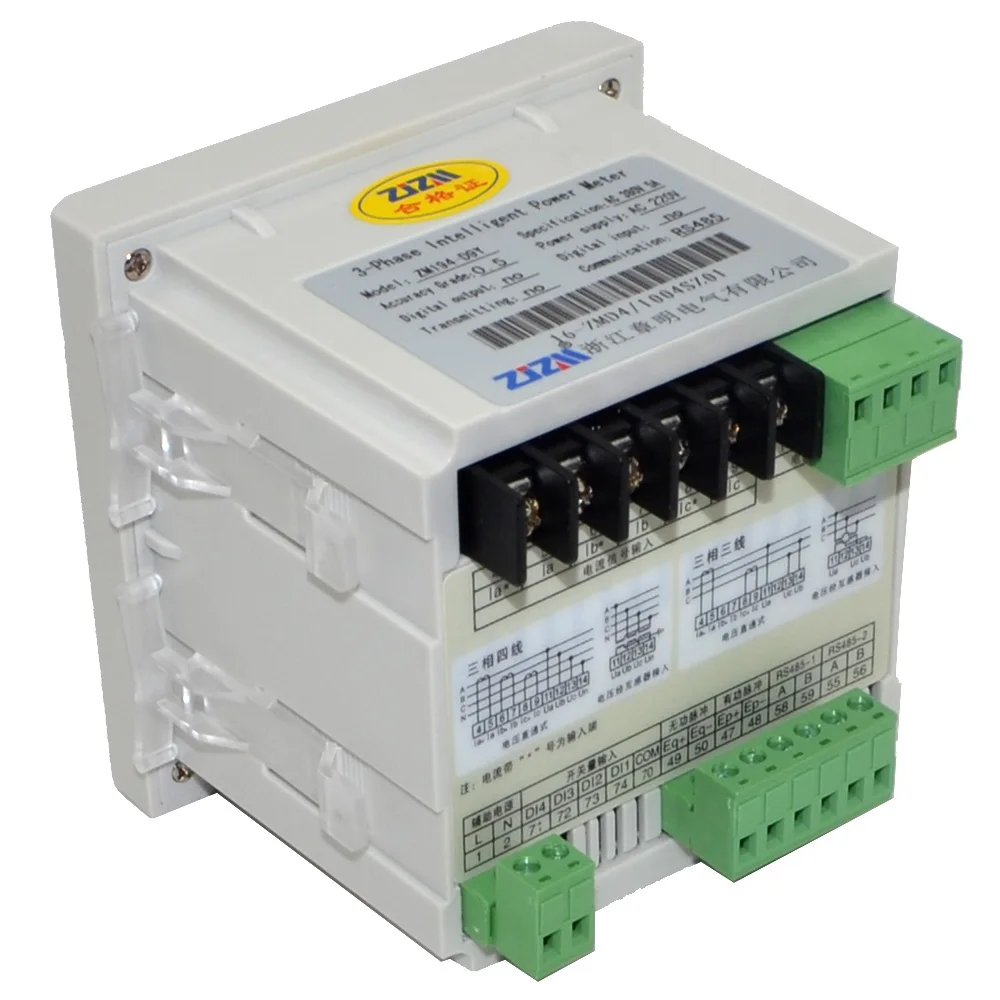 Многофункциональный интеллектуальный цифровой ЖК дисплей трехфазный сетевой