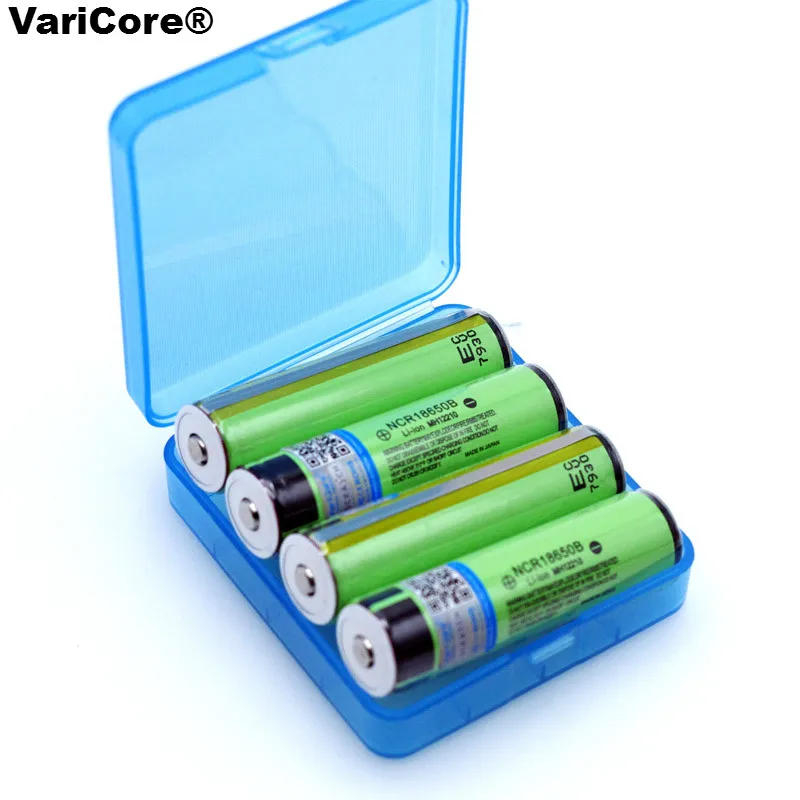 4 шт. аккумулятор VariCore NCR18650B 3400 мА · ч с оригинальной печатной платой 3 7 В|panasonic