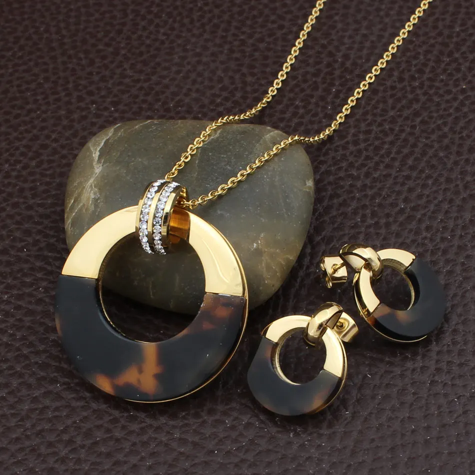 6 видов стилей золотой цвет и серебряный ювелирные изделия из нержавеющей стали