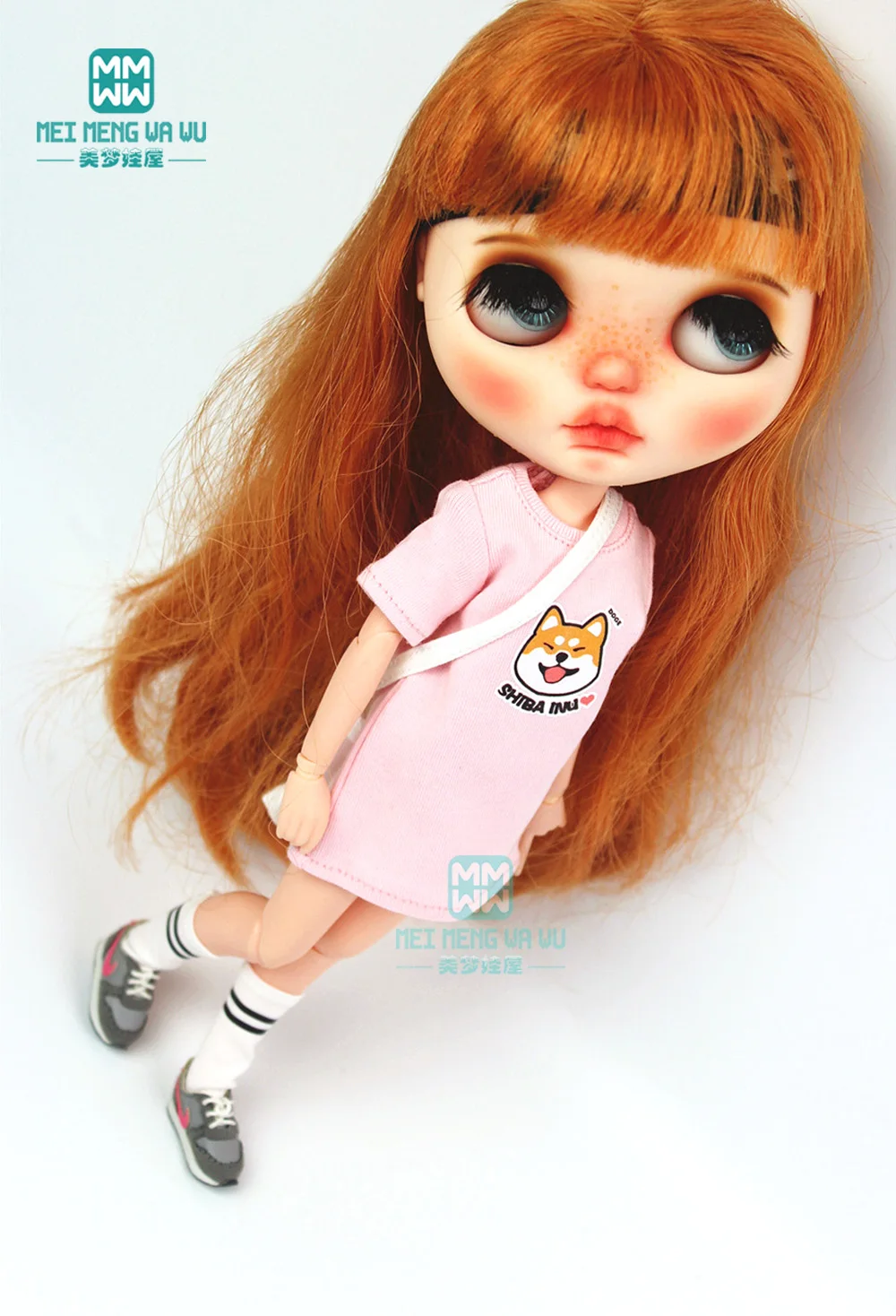 Blyth одежда модная длинная футболка яркие цвета носки для 28-30 см Blyth Azone 1/6 аксессуары для кукол