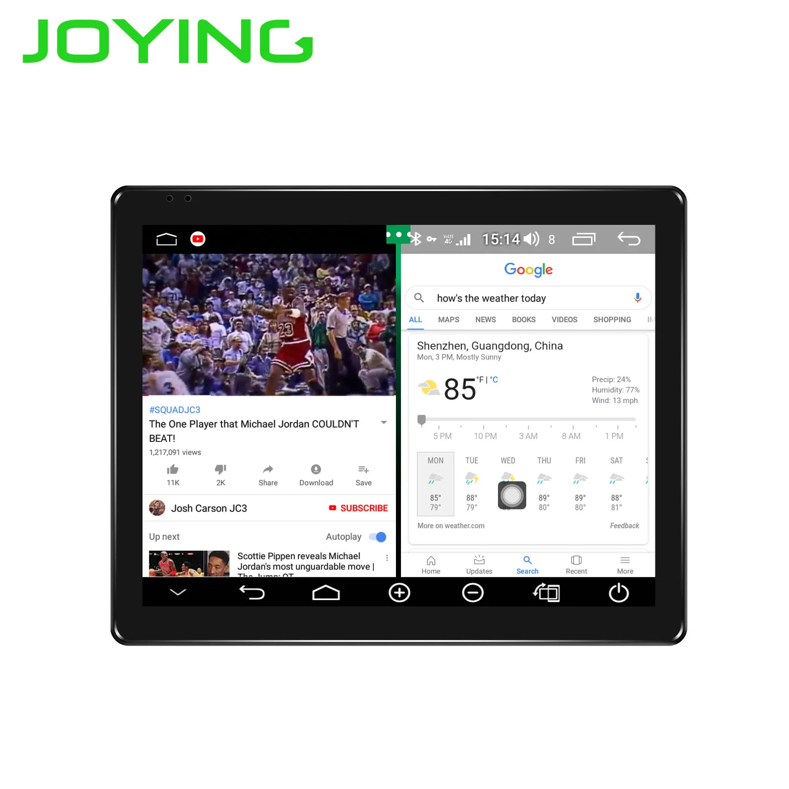 JOYING 4 + 64G rom Android 8 1 9 7 &quotавтомобильное радио Воспроизведение универсальное