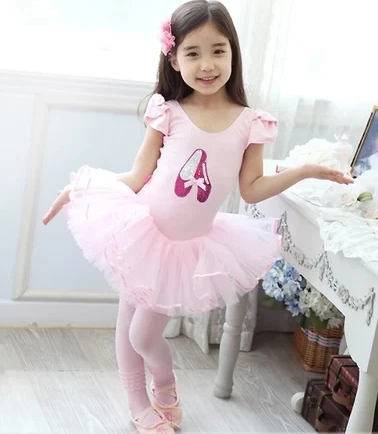Розовая балетная юбка-пачка для девочек оптом от AliExpress WW