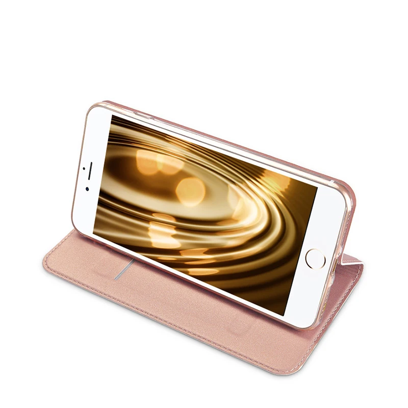 Чехол для мобильного телефона с откидной крышкой iPhone X 7 8 Plus 6 6s 5S SE Кожаные чехлы