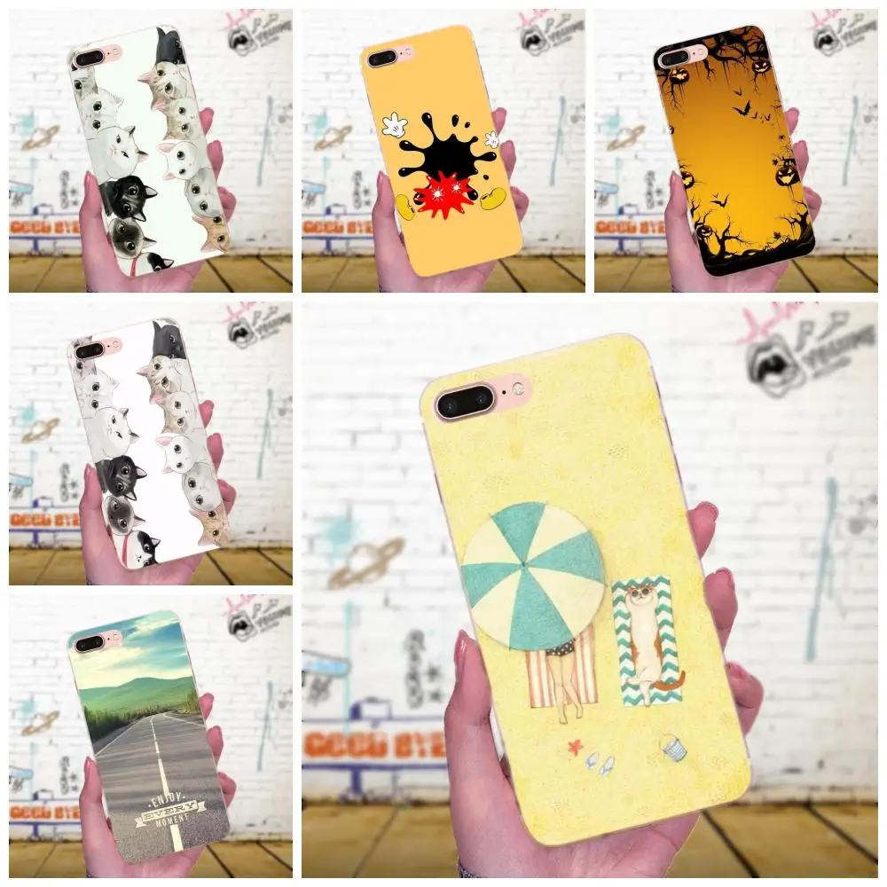 Высокое качество печати для Huawei P7 Honor 4C 5A 5C 5X 6 6C 6A 6X 7 7X 8 9 V8 V10 Y3II Y5II Y6II G8 Play