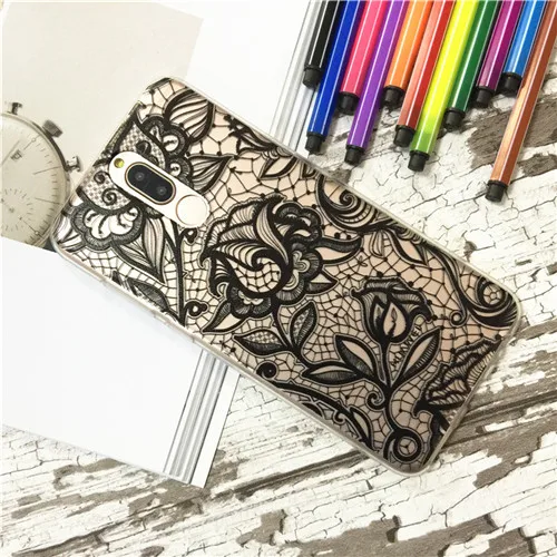Huawei nova 2i Case Silicon mandala totem Painting Soft TPU Back Cover for Phone fitted shell |