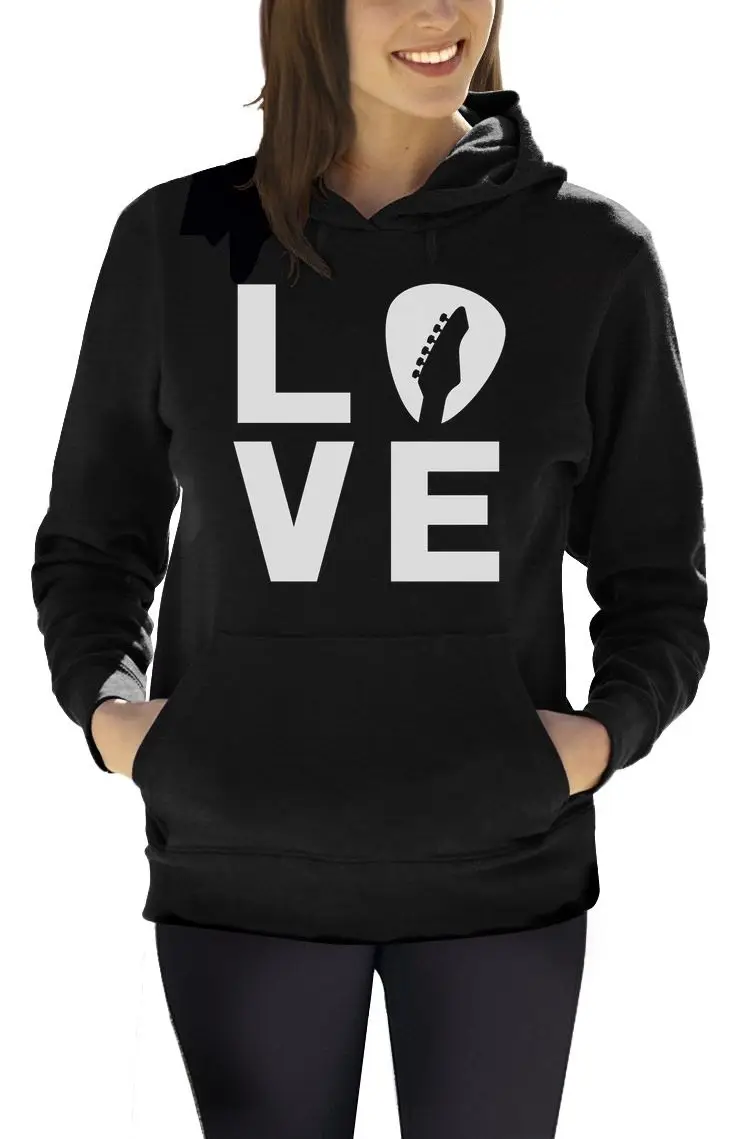 Влюбленная в мою гитару гитарист идеальный подарок идея Женская толстовка