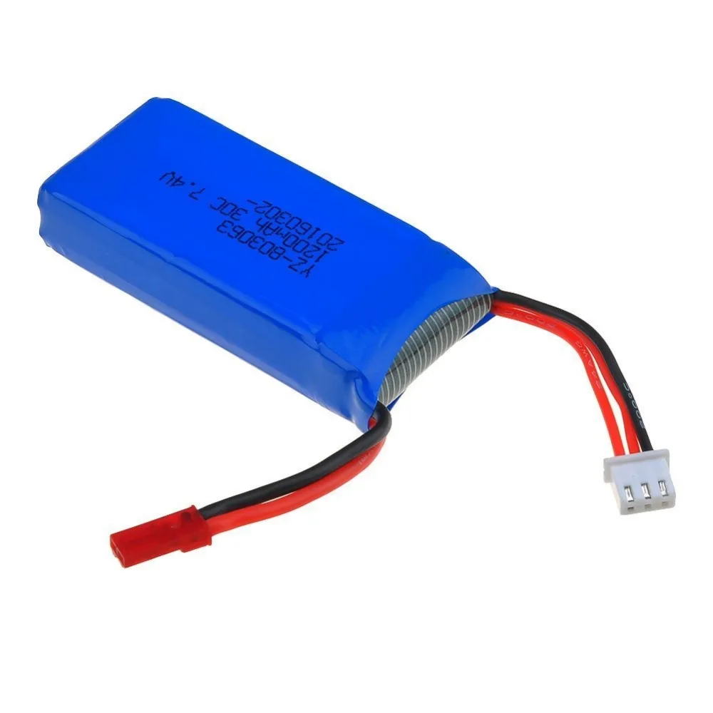 3 шт. 7 4 в 1200 мАч 30C Lipo аккумулятор для Yizhan X6 MJX X101 Wltoys V353 V353B V666 V262 A949 A969 A979 K929 V912 V915 RC