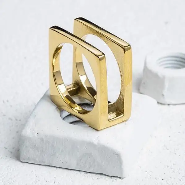 Модные мужские ювелирные изделия винтажные из нержавеющей стали панк-рок