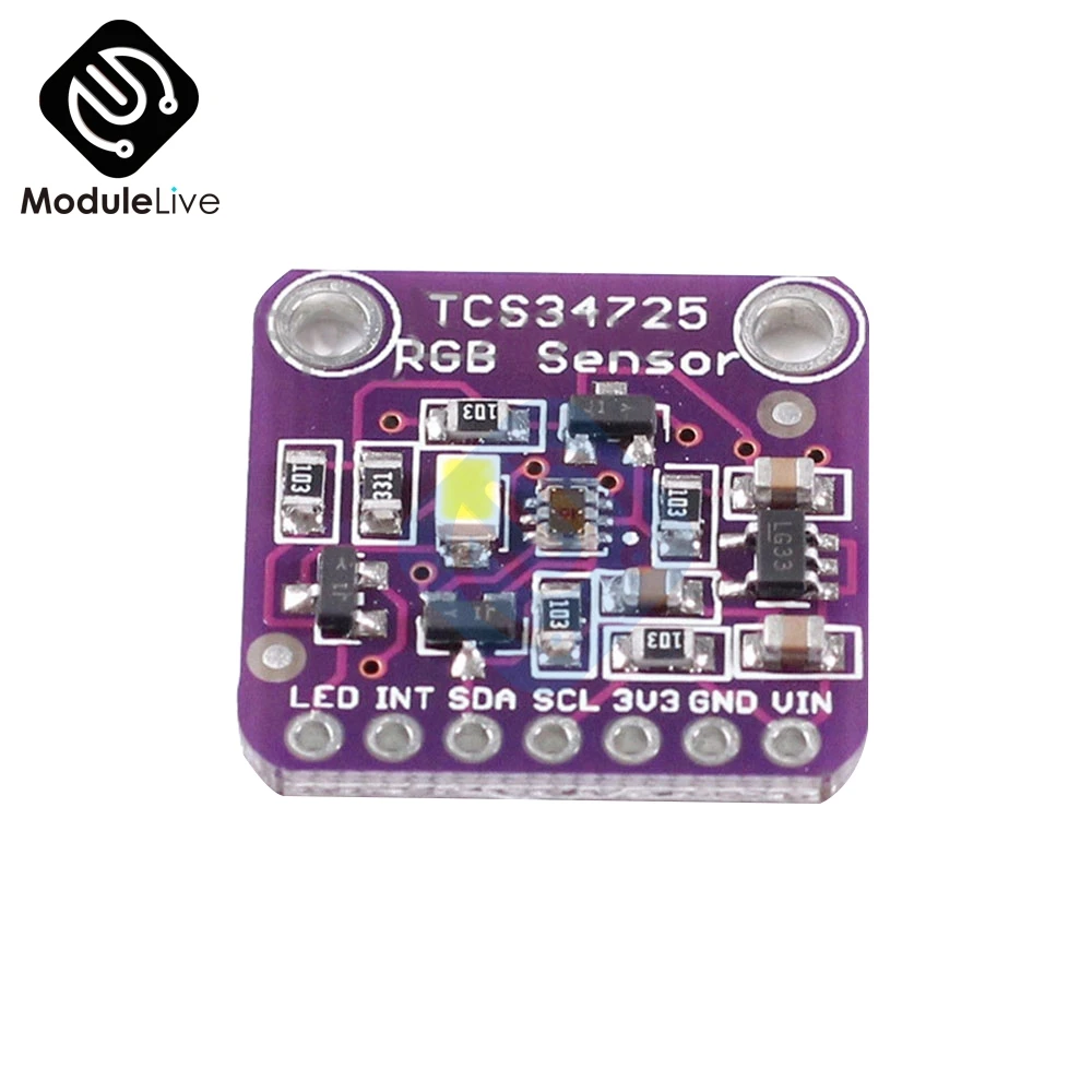 TCS34725 маломощный ик-фильтр с блокировкой цифровой RGB датчик цвета света