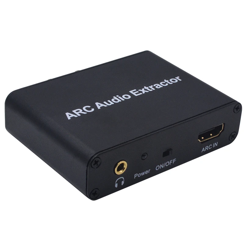 Аудиоадаптер AIXXCO ARC HDMI аудио экстрактор цифро аналоговый аудиоконвертер DAC SPDIF
