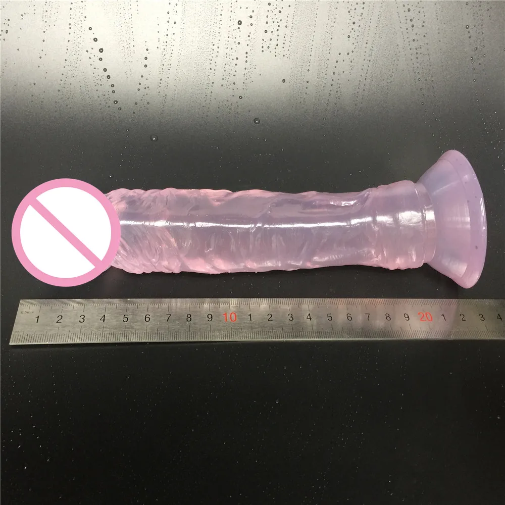 Большой фаллоимитатор с присоской искусственный пенис для женщин интимная