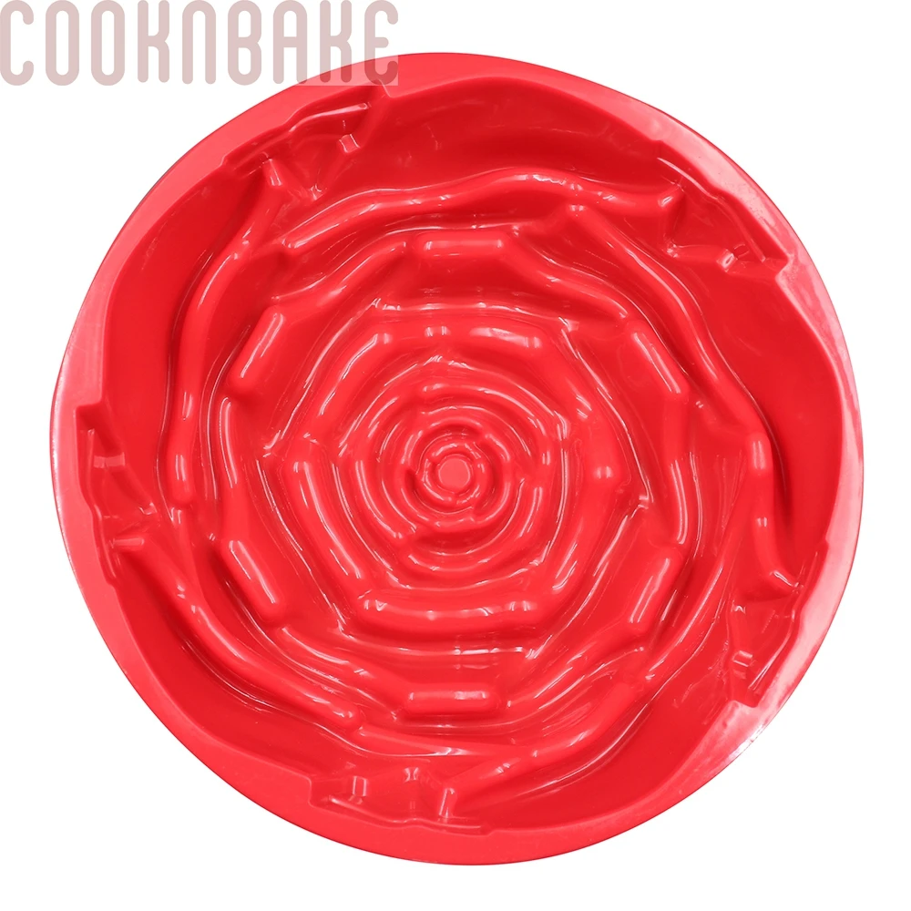 COOKNBAKE DIY Madeleine Роза силиконовые Форма для выпечки инструмент для выпечки Форма для хлеба форма для печенья CDSM-164