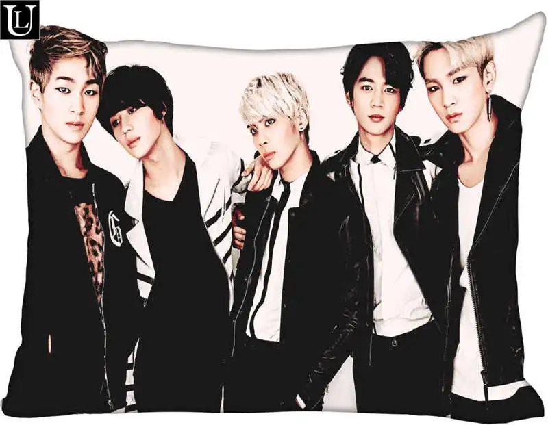 

New Arrival shinee Rectangle Pillowcases (two-sides) zipper Custom Pillow Case More Size Custom your image gift