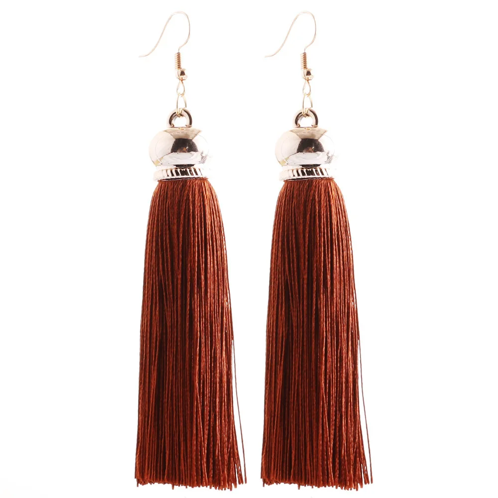 Новинка 2017 года Мода брендовые длинные Серьги для Для женщин свадебные Лидер