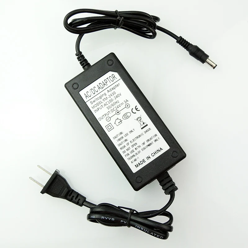 

Адаптер питания 24V3A. Подходит для моторов-редукторов JGB37-520, JGY370, 4632-370, JIGA25-370 и так далее.
