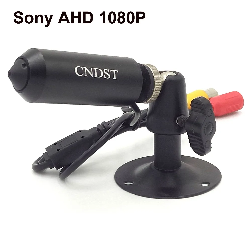 CNDST Мини Пуля 1080P HD AHD Камера 2MP звездного неба, 0,0001 Lux видеонаблюдения Камера 3,6 мм объектив 90 градусов Водонепроницаемый IP66