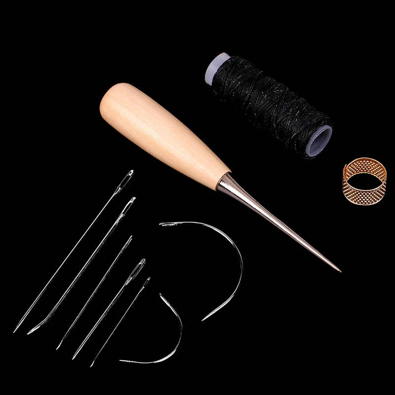 Швейные инструменты для кожевенного ремесла швейные иглы обуви аксессуары кожи 1