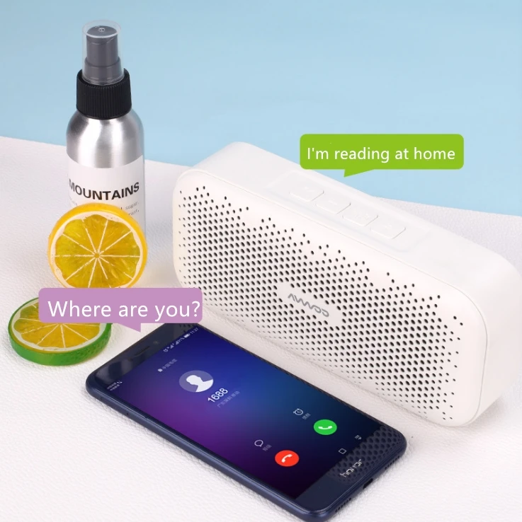 50 шт. A5 простой портативный мини беспроводной Bluetooth динамик Компьютер Стерео Подарок бас