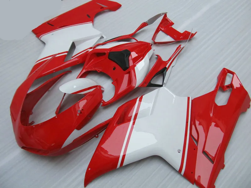 Литьевая форма обтекатель комплект для DUCATI 848 1098 07 08 09 10 11 ducati 1198 2007 2008 2011 Белый
