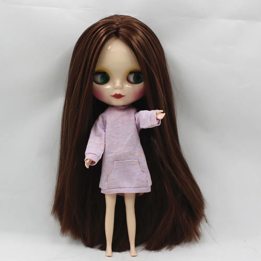 Blyth doll icy licca body Sweater розовый и фиолетовый шарнир body doll