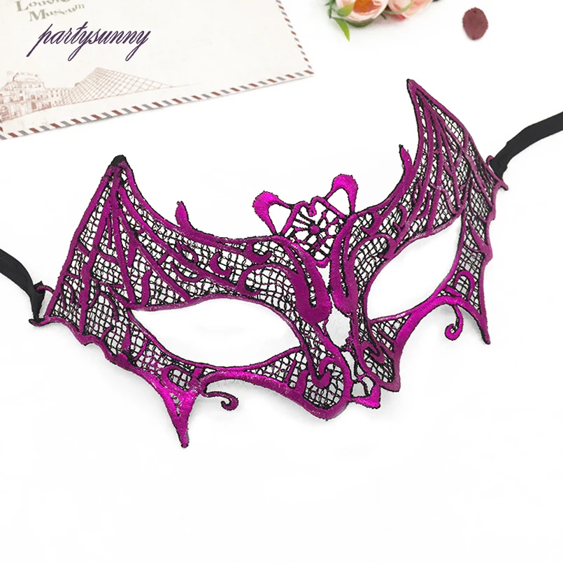 Мультицветная маска животного лица в виде летучей мыши для карнавала, крутые маски для маскарада, Хэллоуина, свадьбы, Рождества и вечеринок.