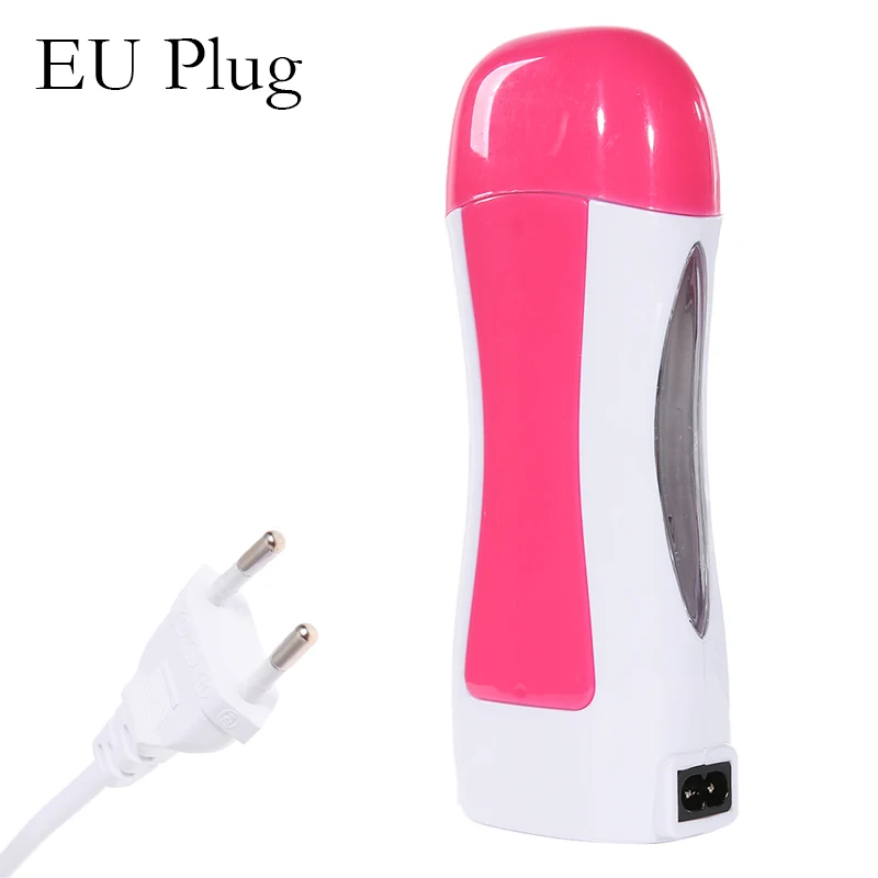 EU Plug Мини-нагреватель воска Эпилятор парафин нагреватель Спа Ручной воск машина для Депиляции Тела воск нагреватель устройство для удаления волос инструмент - Цвет: EU Plug