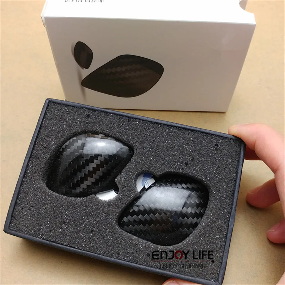 2 шт. ручка переключения передач из углеродного волокна боковая наклейка