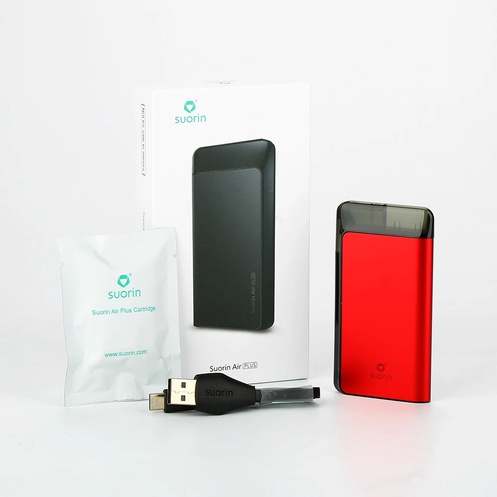 Original Suorin Air Plus Pod System Kit 930mAh with Five-level LED &amp Oil Baffle Design E-cig Vape VS / DRAG Nano | Электроника