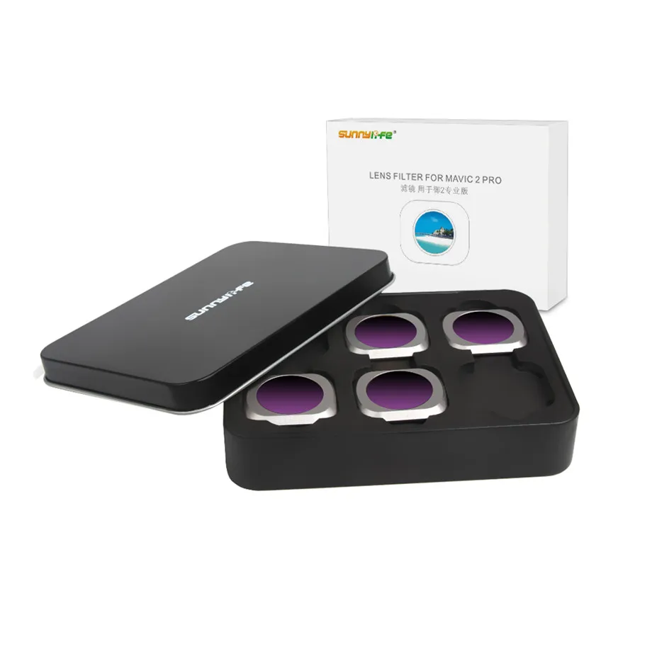 FOR DJI Mavic 2 Pro Lens Filter Camera Kit ND8-PL ND16-PL ND32-PL ND64-PL for 4pcs set | Электроника