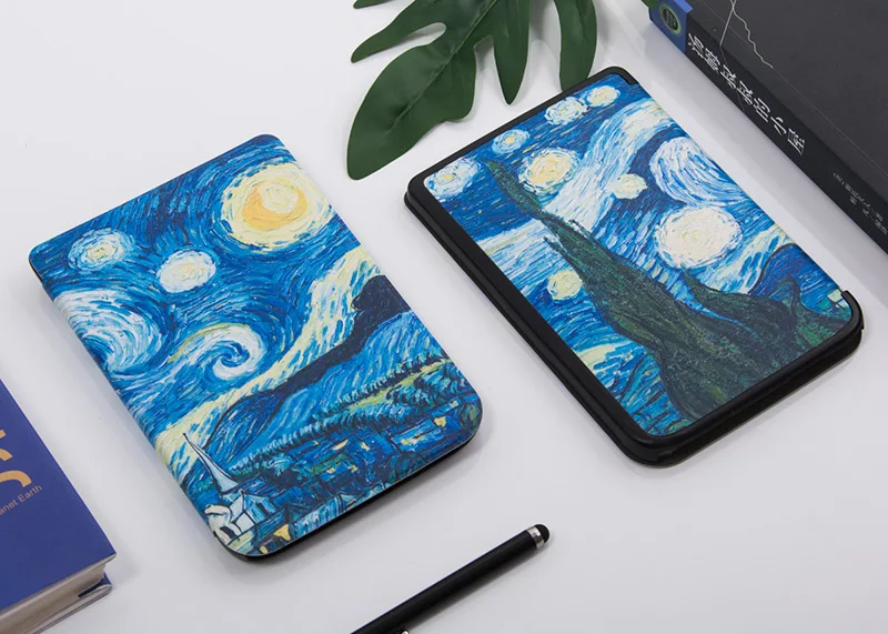 BOZHUORUI чехол для Pocketbook Aqua 2/Touch Lux 2 электронных книг, мода окрашенные Pocketbook 626/641 ультратонкий кожаный чехо