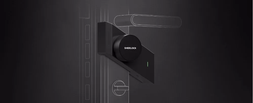 Обновление английской версии приложения) xiaomi Mijia Sherlock S2 Smart stick lock, добавить отпечаток пальца/пароль диск для xiaomi smart home kit