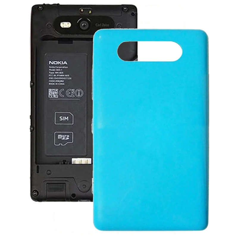 Оригинальный корпус батареи задняя крышка + Боковая кнопка для Nokia Lumia 820 |