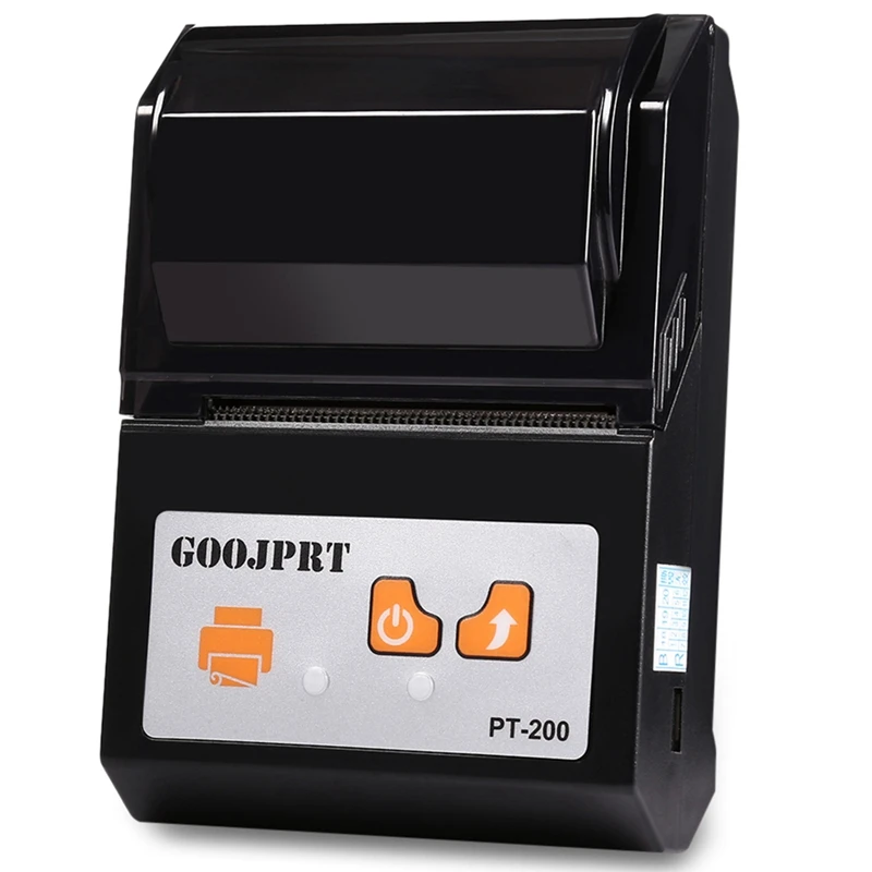 Goojprt Pt200 портативный беспроводной принтер 58 мм Bluetooth Термопринтер для Android Ios Мини