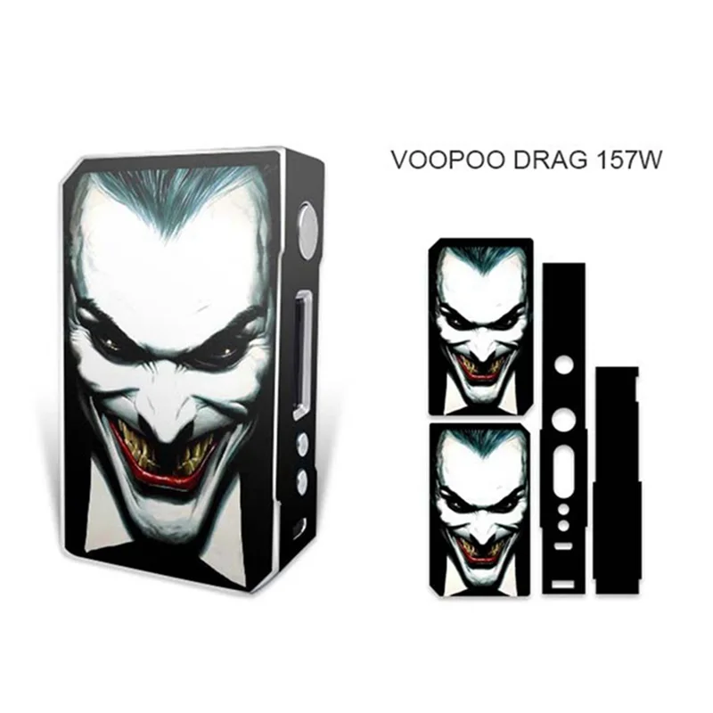 Высокое качество электронная сигарета стикер s для VOOPOO DRAG TC 157W коробка мод кожи наклейка