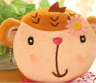 4 С фабрики, Kawaii, 10 см, мультяшный микс, ручная монета, кошелек, сумка, чехол, сумка, женские сумки, сумочка, красивый держатель, сумочка - Цвет: 4