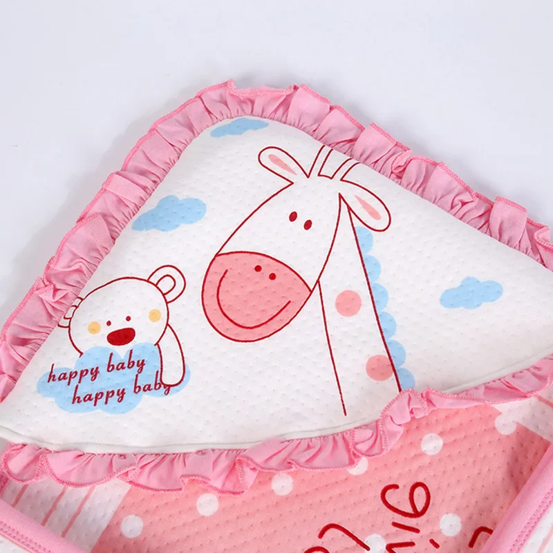 

Newborns Multi-use Cotton Blankets Animal Patterns Swaddle Infant Gauze Both Towel Baby Warp