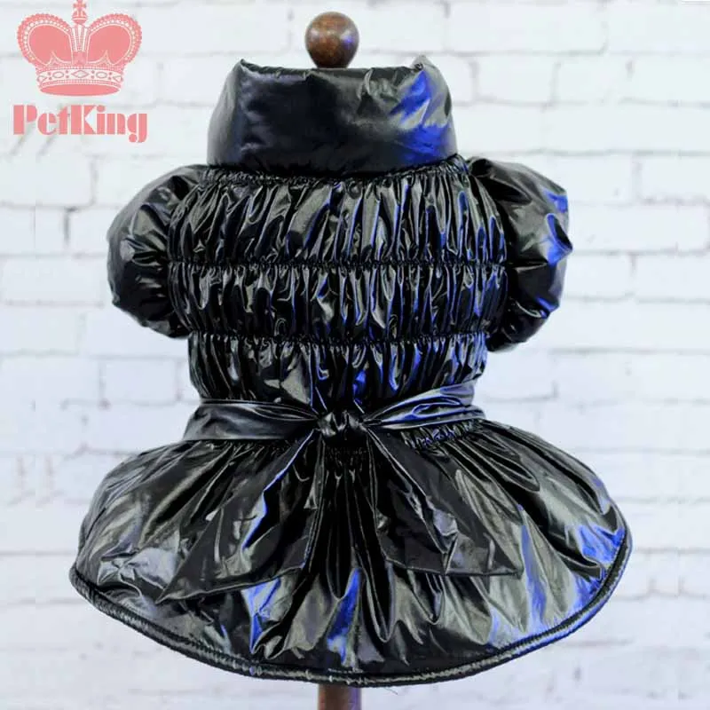 Теплая Зимняя юбка-пачка принцессы с бантом для собак и кошек свадебное платье
