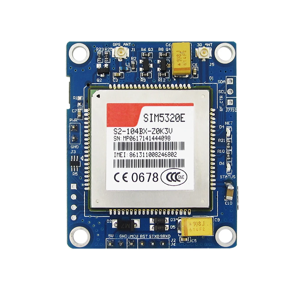 Модуль SIM5320E 3G GSM GPRS GPS модуль 51 STM32 AVR MCU | Электроника