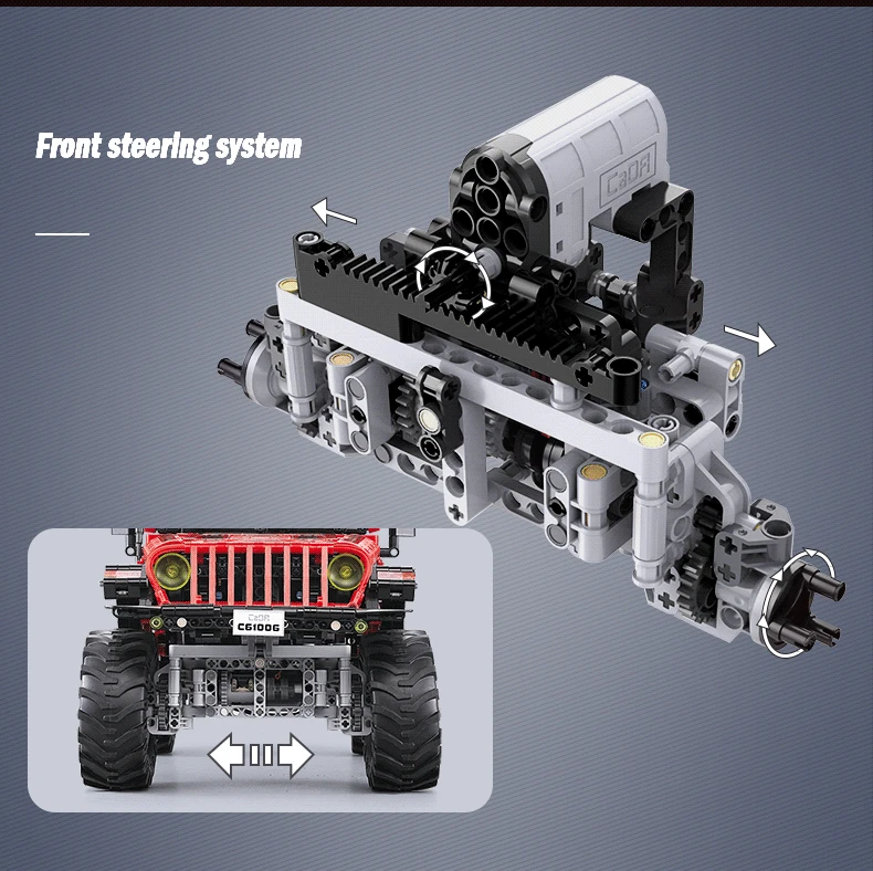 Cada пульт дистанционного управления 2,4G Adventurer Car 1941pcs Technic battery Box Motor Creator Строительные Кирпичи Блоки Игрушки для мальчиков