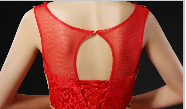 V-образным вырезом Классический See Through Назад рукавов Sereia mj823 Vestido Де Noite с слайд линии Вечерние платья Vestido De Festa