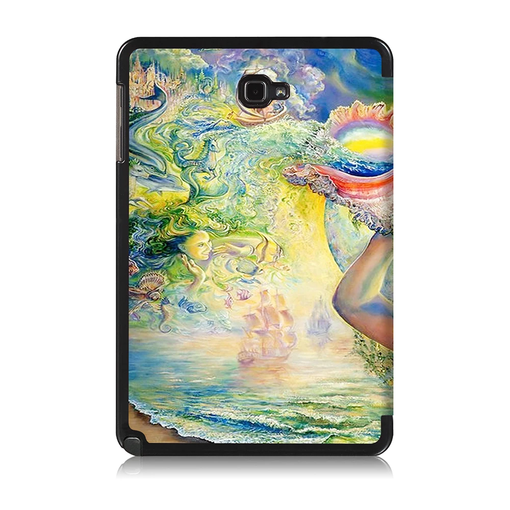 Van Gogh Painting PU Leather Case Stand Cover for Samsung TAB A 10.1 P580 P585 Tablet Protective Shell SM-P580 Book | Компьютеры и