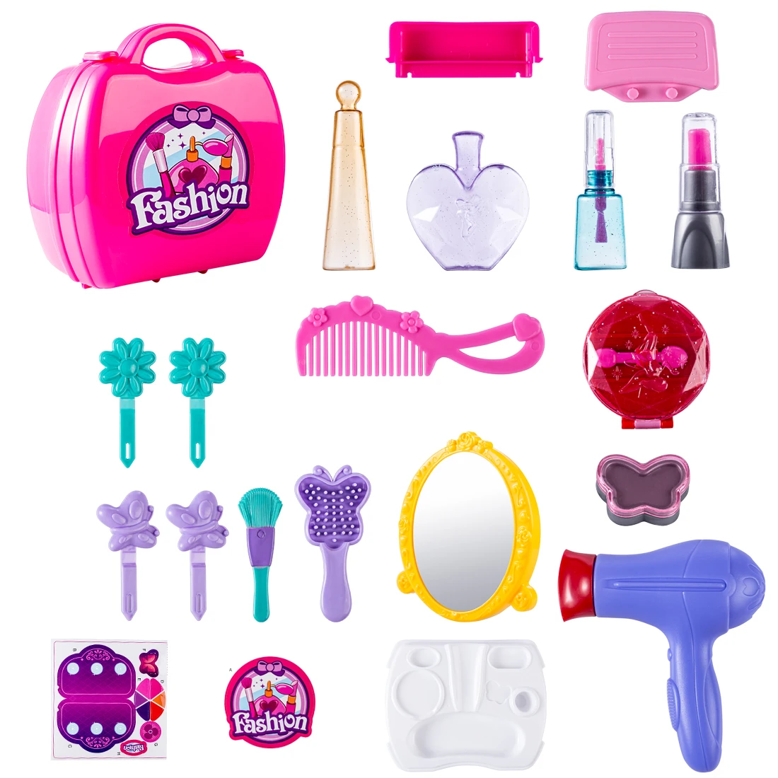 Чехол для макияжа косметичка чехол переноски игрушки ролевых игр фен подарочный