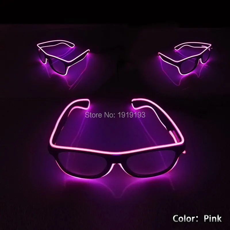 10 цветов выбор новая мода сделай сам светодиодные костюмы EL wire светящаяся одежда