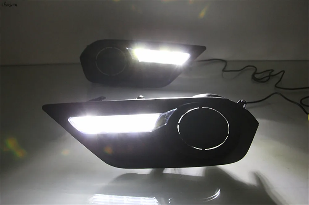 CSCSNL 1 комплект для ISUZU MU X 2015 2016 светодиодный ные дневные ходовые огни 12 В