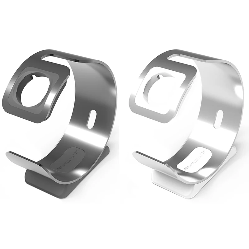 Изысканный Алюминий кронштейн для apple watch Зарядное устройство Док-станция для зарядки держатель Подставка для apple watch charge 3/2/1 38 мм 42 мм