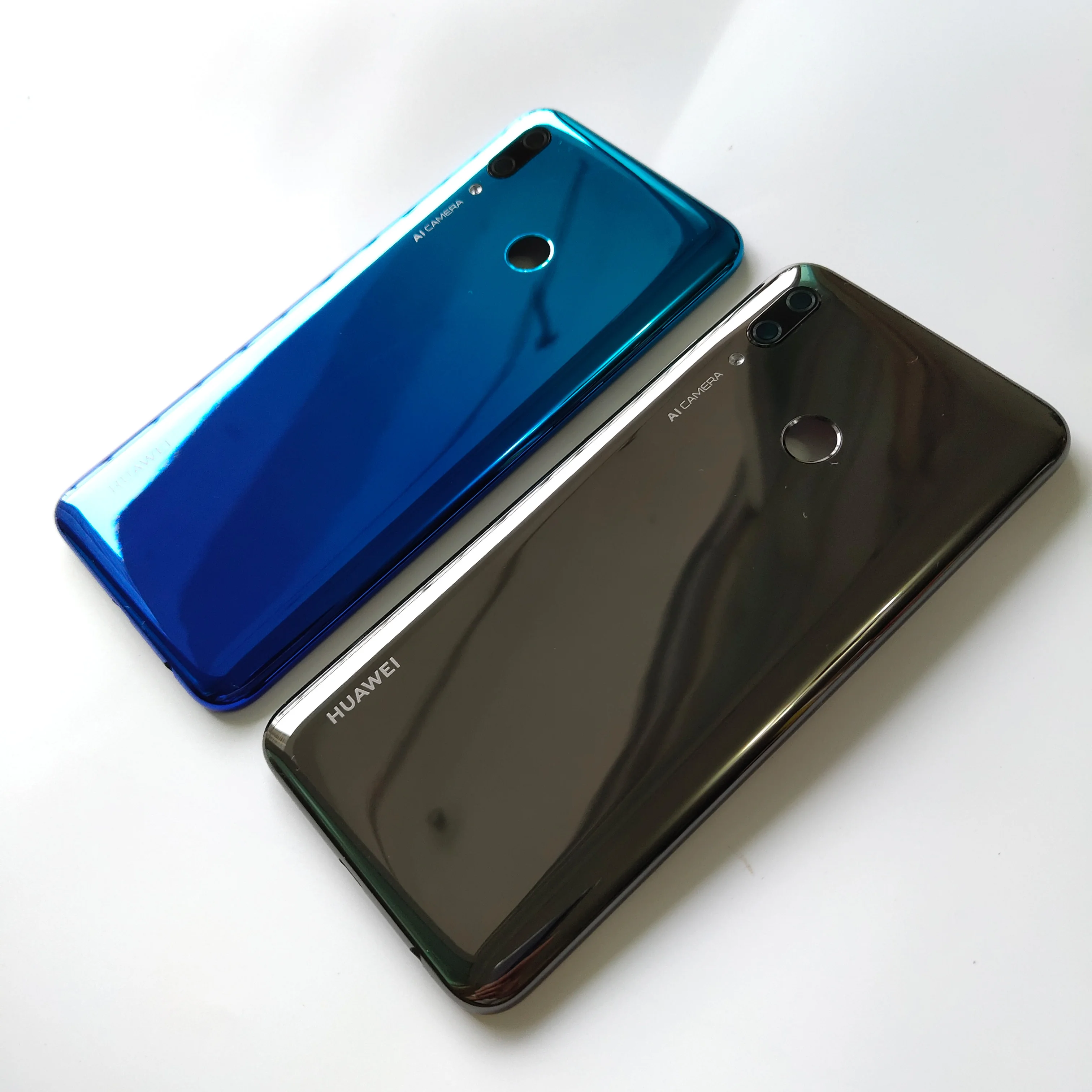 Для huawei P Smart POT-LX3 POT-L23 POT-LX1 POT-L21 POT-LX2 задняя Батарея крышка дверца батарейного Корпус чехол сзади Стекло запчасти