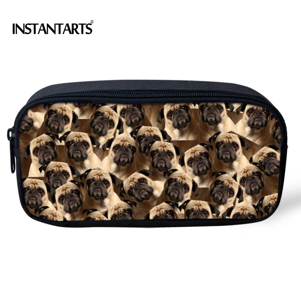 Пенал INSTANTARTS детский для путешествий чехол карандашей с забавными 3D рисунками