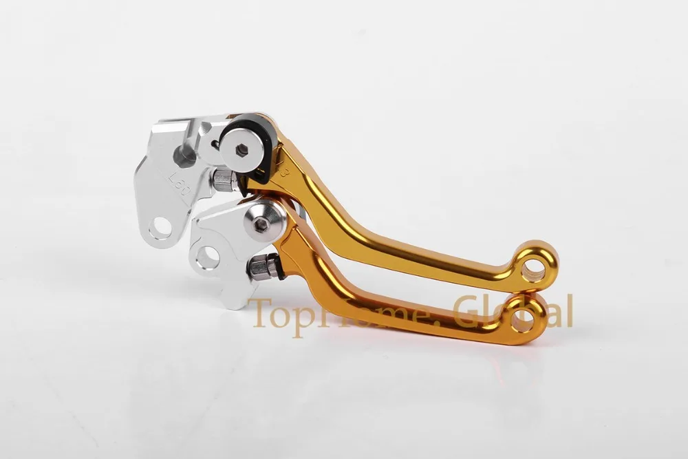 Новая пара золотистых высококачественных рычагов поворотного тормоза CNC для SUZUKI